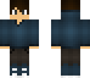 blue teenager
