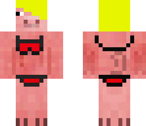 pig in a bikini