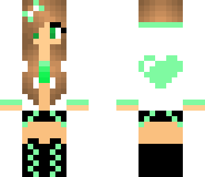 super cute headphones girl mint green style