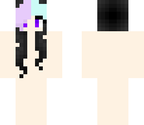 black haired girl base