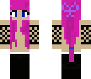 pink hair base with nets and boots