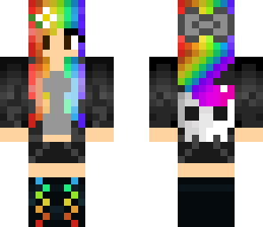 actual rainbow girl