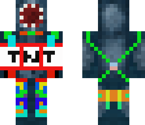 tnt squid with hedphones and and bigger eyes