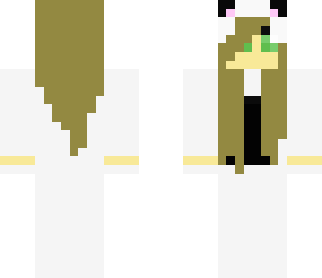 white panda kigurumi