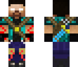 bloody herobrine warrior