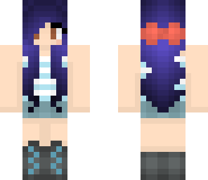 blue hair girl