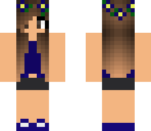 cute blue navy girl