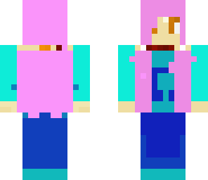blue girl