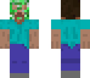 steve with creepermask