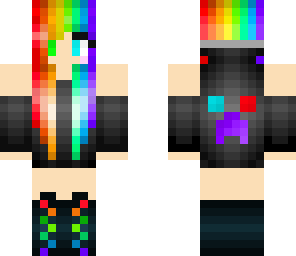 rainbow girl