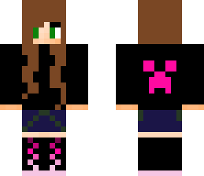 edited creeper girl