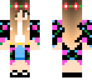 flower sweater girl