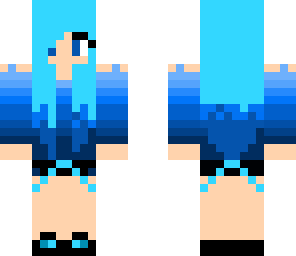 blue girl