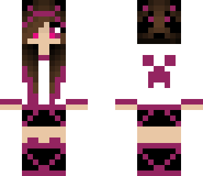 girl in purple panda hoodie