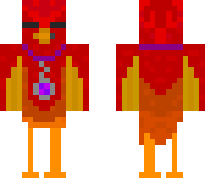 cool skull bird