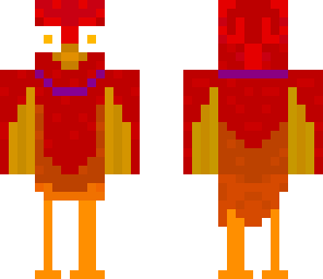 wierd skull bird