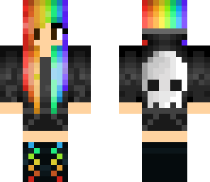 rainbow girl