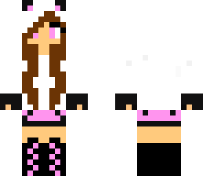 pink hoodie girl