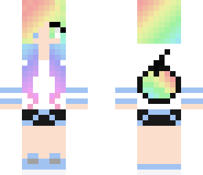 rainbow girl