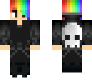 rainbow leather