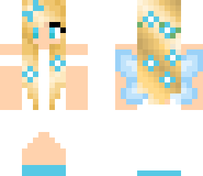 blue flower fairy