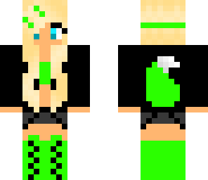 green fox girl