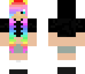 rainbow hair