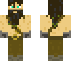 dwarven clan guard - fixed beard and neck