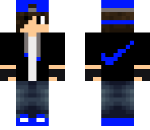 blue skater boy