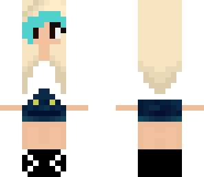 the blonde chick