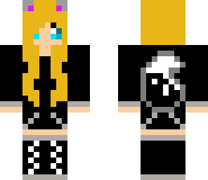 blond wolf girl