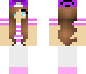 purple cap chick