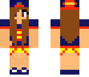 superman girl with brown hair