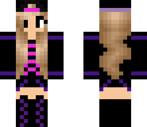 purple girl