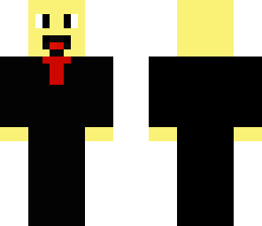 man in black