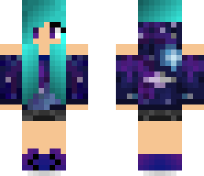 blue girl