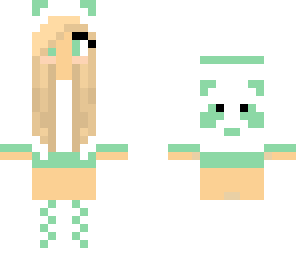 aqua panda girl