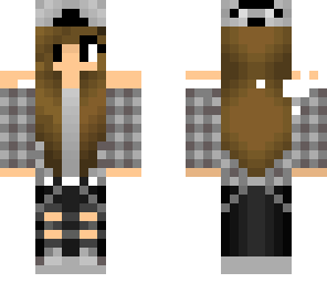 checkered girl