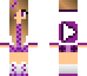 purple youtber girl