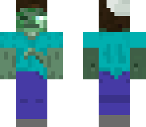 undead steve- brown hair- male