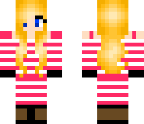 striped shirt girl