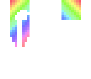 rainbow hair
