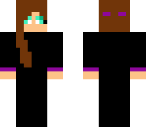 enderman hoodie girl