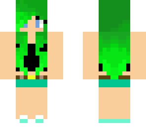green girl