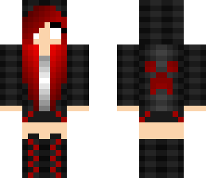 gothic herobrine girl