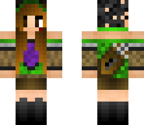 forest warrior girl