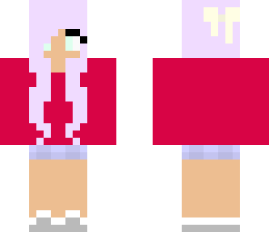 pastel girl with bow