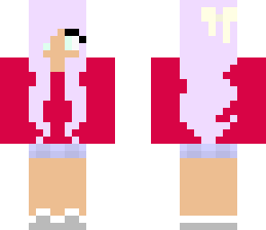 pastel girl with bow
