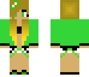 green girl