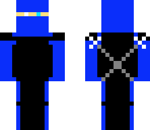 masked blue ninja